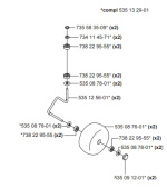Wheel complete 5mm Wheel complete 5mm