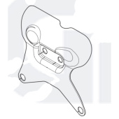 Silencer bracket Silencer bracket