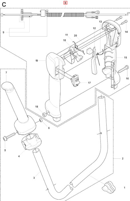 Handle System Kpl 5374245-10
