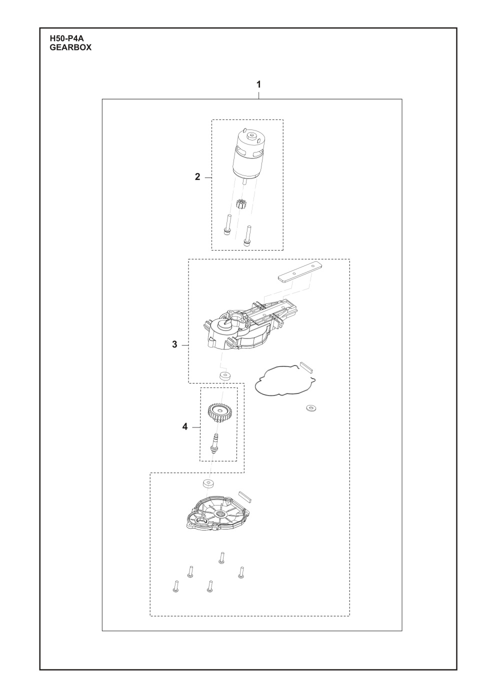 Gearbox Assy Gearbox Assy 5376232-01