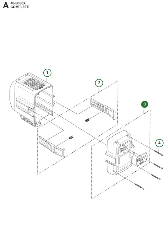 Cover Husqvarna B330X
