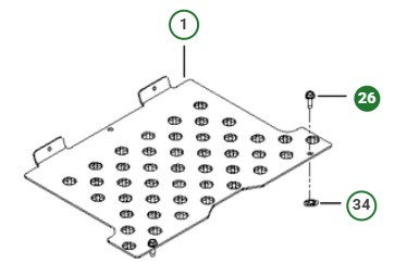 Blt 5/16-18 X 1 Thrd Form Zd 5391132-26