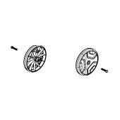Wheel kit a 100/ de110 Wheel kit a 100/ de110