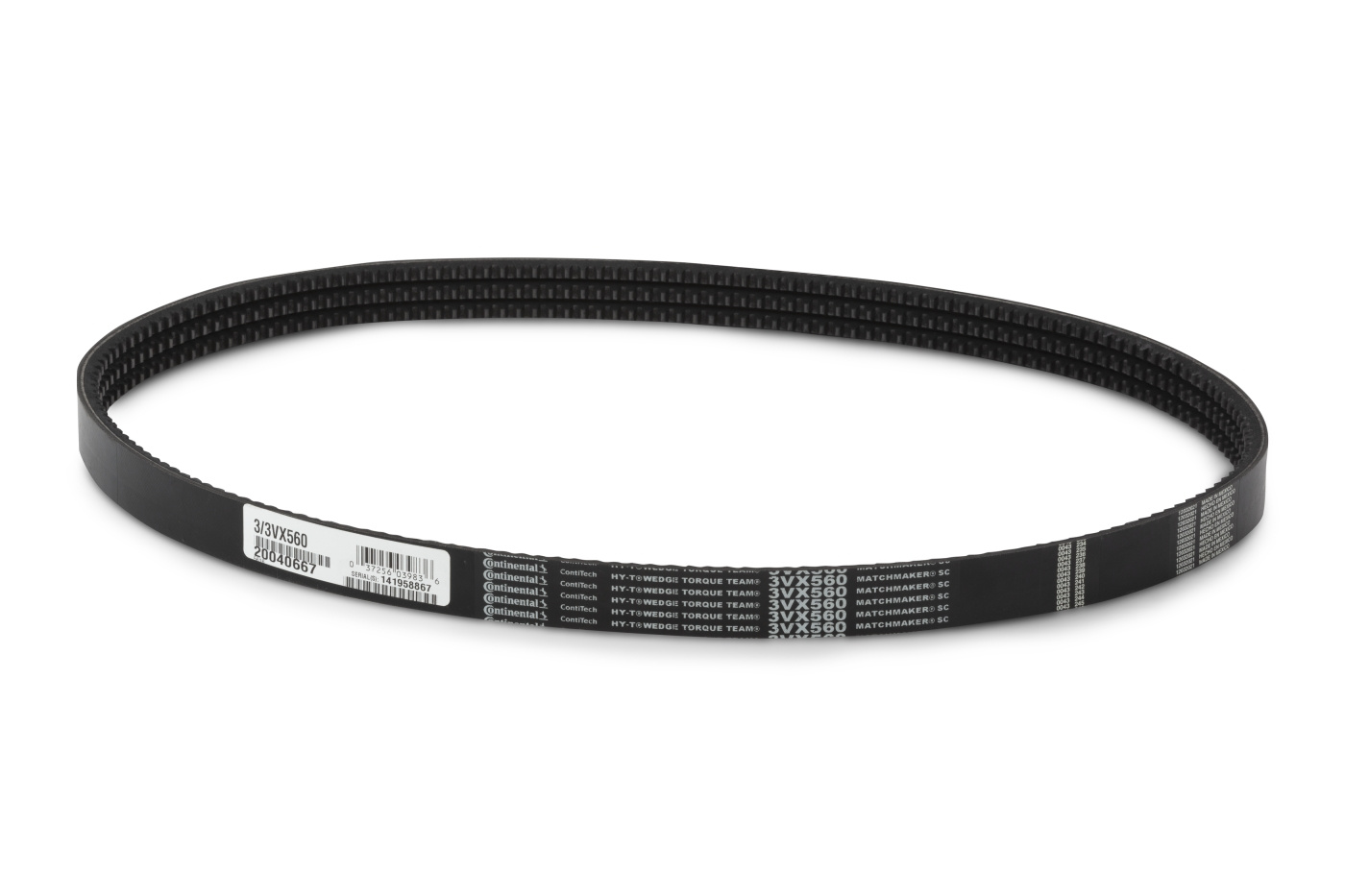 Belt, 3/3VX560 banded