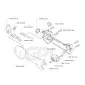 Handle, Throttle Control 5441436-03 Handle, Throttle Control 5441436-03