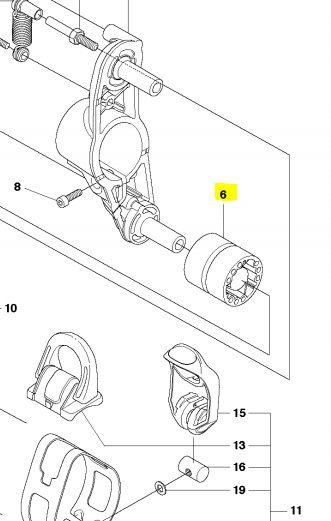 Vibration isolator 5442309-01