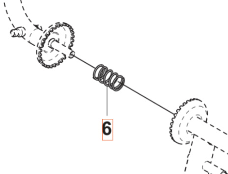 Throttle Spring 5449816-01