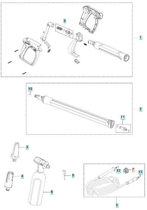 Stopper Soft Textile Hose-Stop 5460924-01