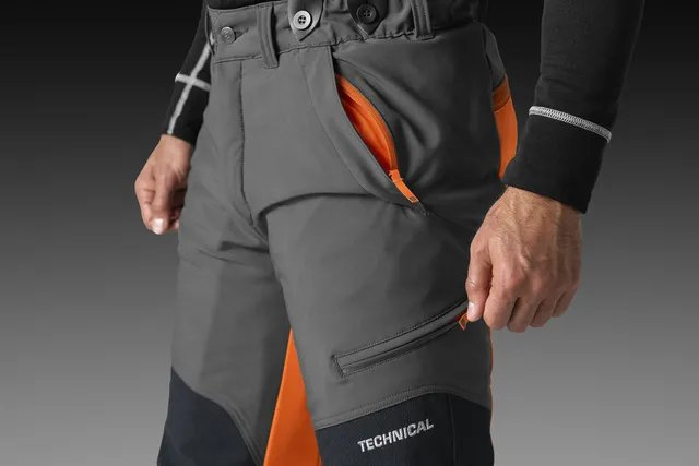 Husqvarna waist trousers, Technical men