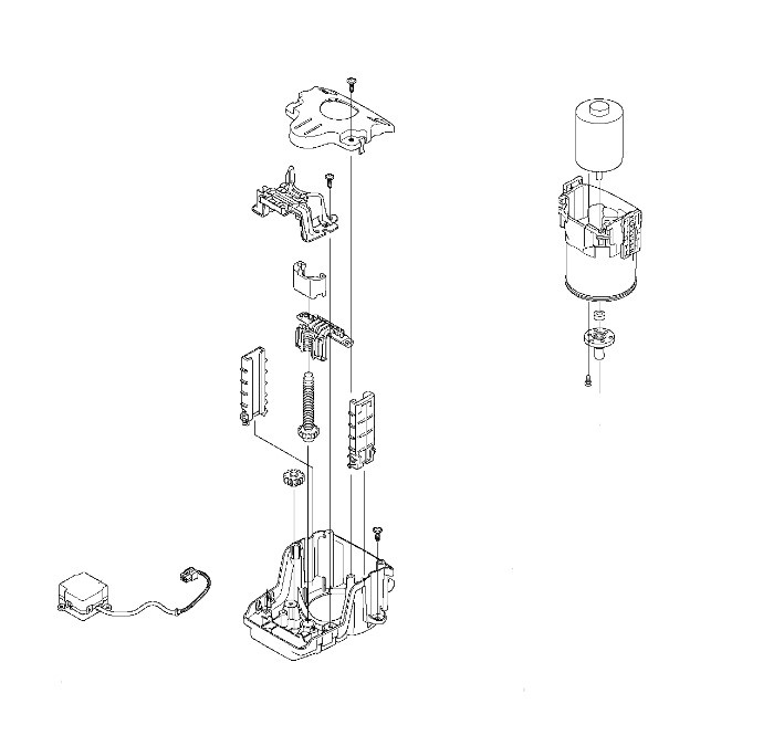 Cutting motor module 405X, 415X, 305E, 310E Nera, 405XE, 410XE Nera