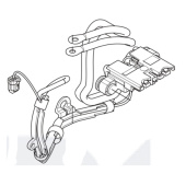 Upper wiring harness, power cable Upper wiring harness, power cable
