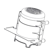 Engine cover pw 350, pw 360 Engine cover pw 350, pw 360