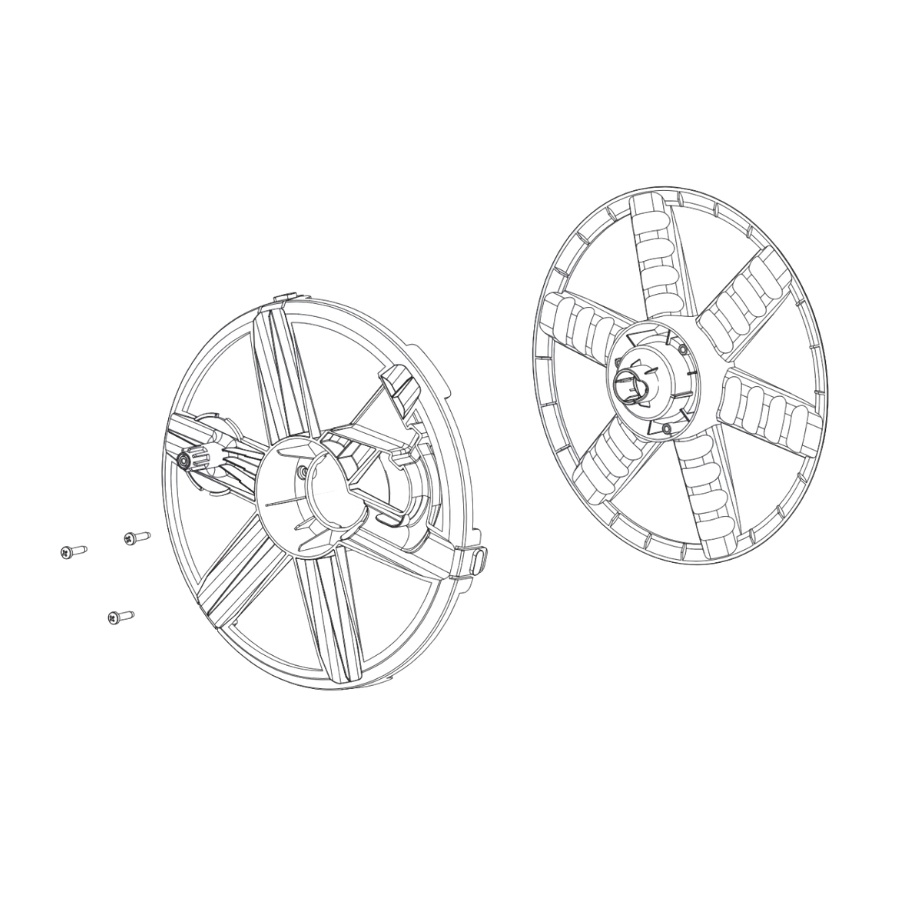Hose reel support