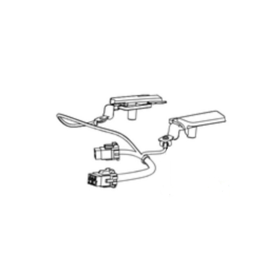 Wiring harness charging bracket vision
