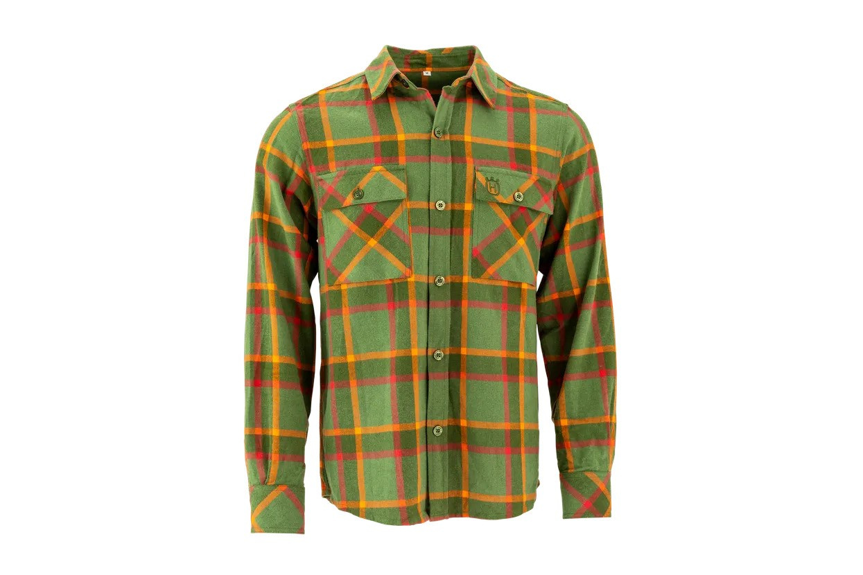 Husqvarna flannel shirt, XL