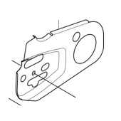 Chain guide plate small sms Chain guide plate small sms
