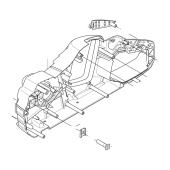 Chassis hyperion clutch side assembly Chassis hyperion clutch side assembly