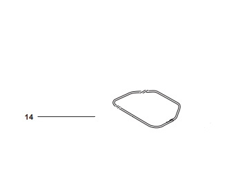 Sealing strip DISPLAY 305E, 310, 315, 315X, 320, 430X, 450X Nera