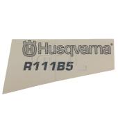 Decal Husqvarna R111B5 Decal Husqvarna R111B5