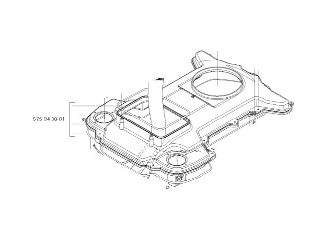 Upper Chassi 220AC, 230ACX, 260ACX, Solar