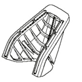 Locking handle, Dust Reducer Locking handle, Dust Reducer