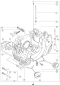 Chassis assembly, carburettor 2020 Chassis assembly, carburettor 2020