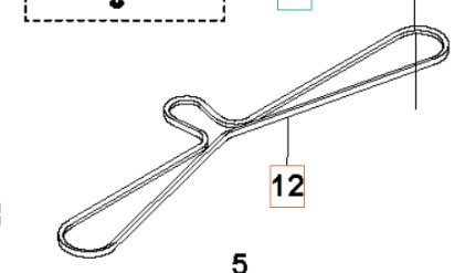 Drive belt Husqvarna 353AWD