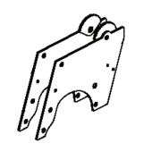 Mounting Right 5805384-01 Mounting Right 5805384-01