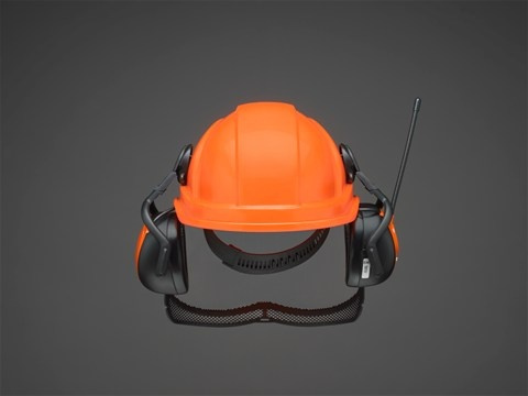 Forest helmet Husqvarna Functional with FM radio