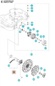 Motor Kit Drive Wheel 320, 330X, 420, 430X, 440, 450X Motor Kit Drive Wheel 320, 330X, 420, 430X, 440, 450X