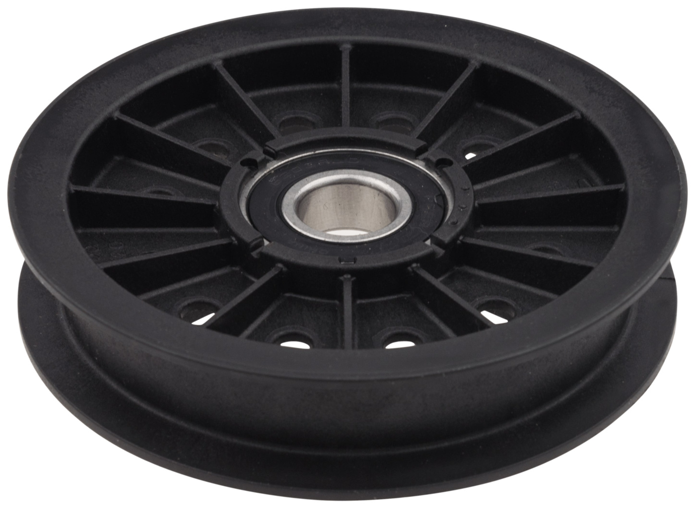 Belt tensioner wheel