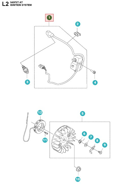 Ignition module 545FX, 545FXT AutoTune