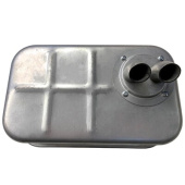 Muffler With Deflector Muffler With Deflector