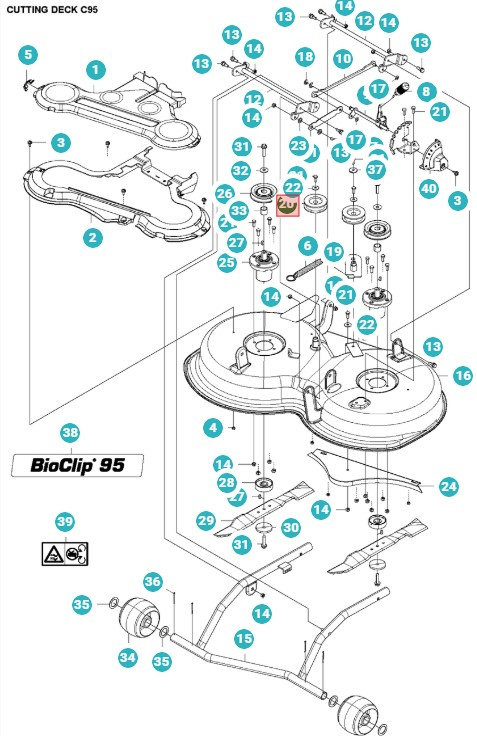 Belt tensioners Wheels