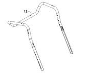 Handle Upper 5881608-03 Handle Upper 5881608-03