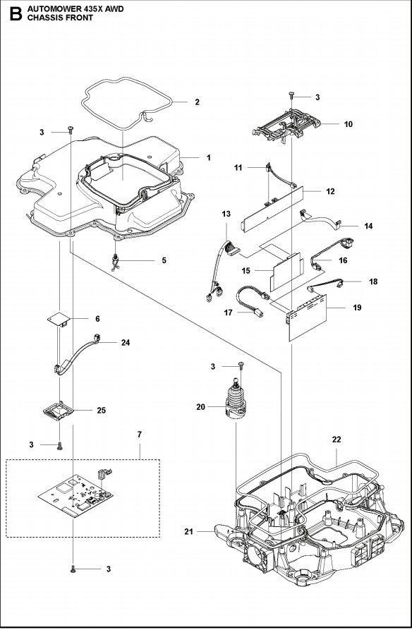 Wiring 405X, 415X, 435X