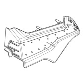 Cover control panel, outside Cover control panel, outside
