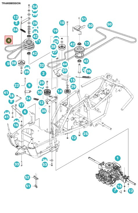 Belt Rider 112C, Jonsered FR2312MA