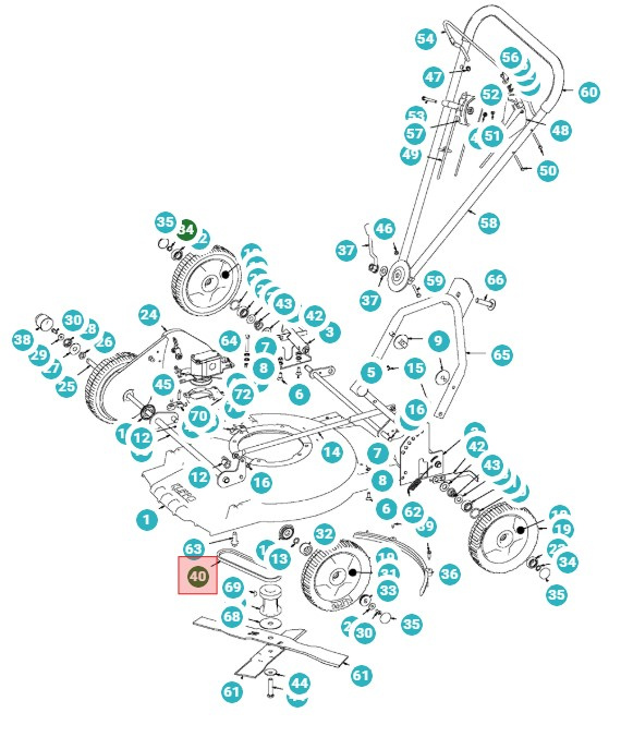 Klippo driving belt, Excellent S/SH/GCV, Pro 19