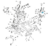 Bracket Hydro Lever 5897541-01 Bracket Hydro Lever 5897541-01