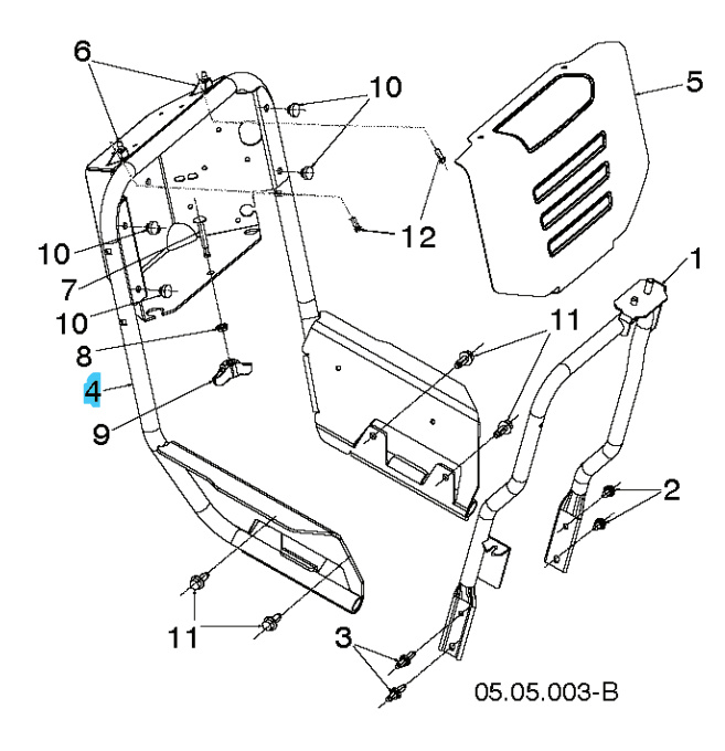 Handle, Bottom 5898757-02