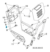Handle, Bottom 5898757-02 Handle, Bottom 5898757-02