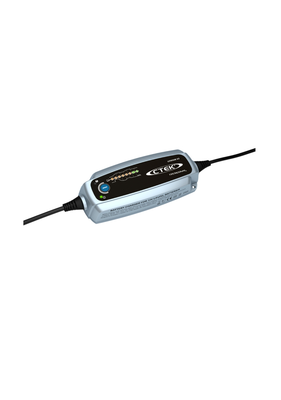 Battery charger - ctek lithium, xs, eu plug