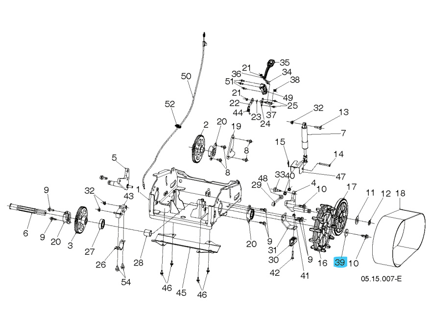 Spacer Plate .38 X 1.5 5906985-01
