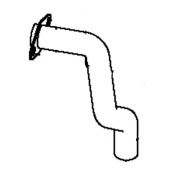 Tube Tube Exhaust Loncin 452 T Tube Tube Exhaust Loncin 452 T