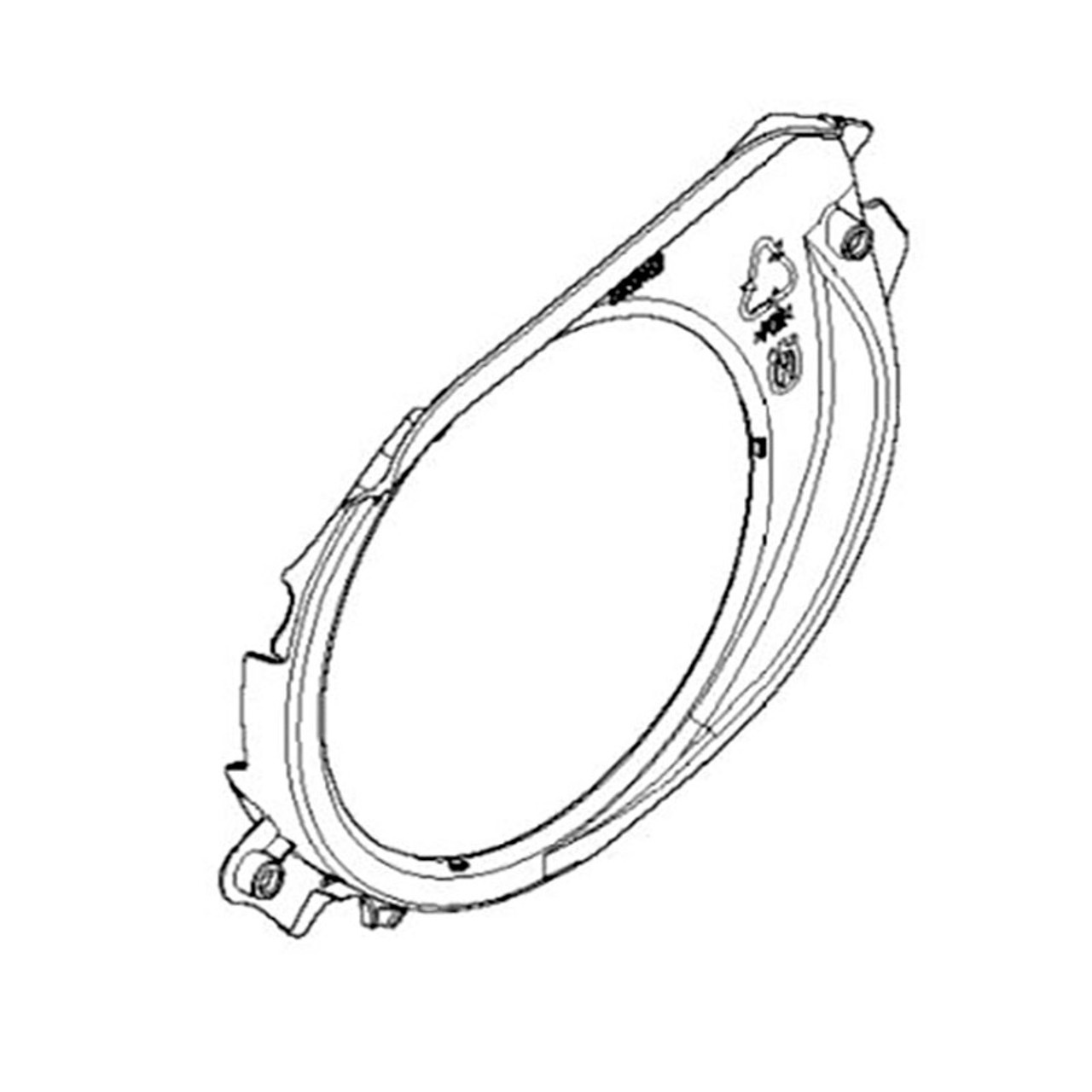 Cooling Air Conductor 5932452-01