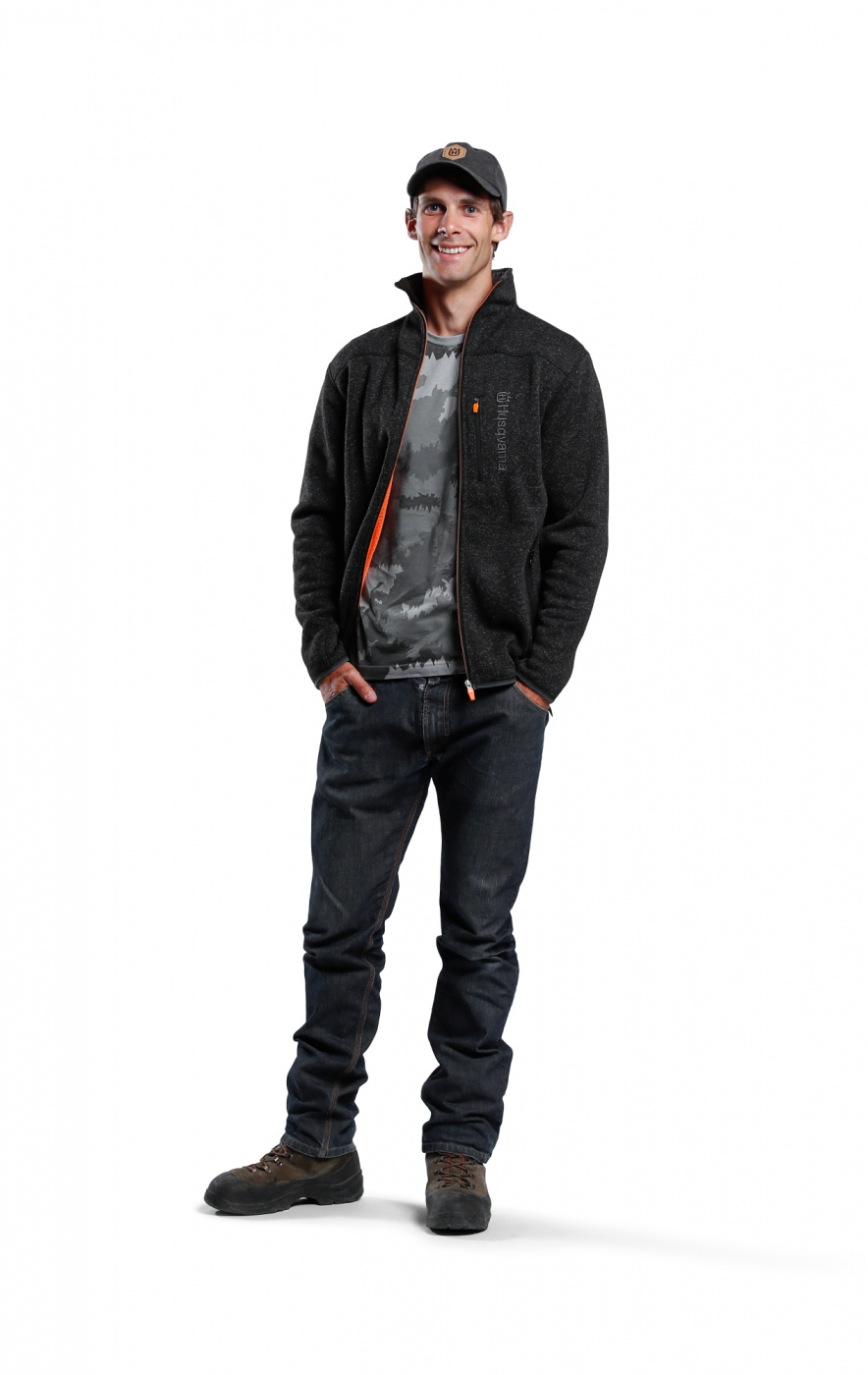 Husqvarna Xplorer Fleece jacket men granite grey