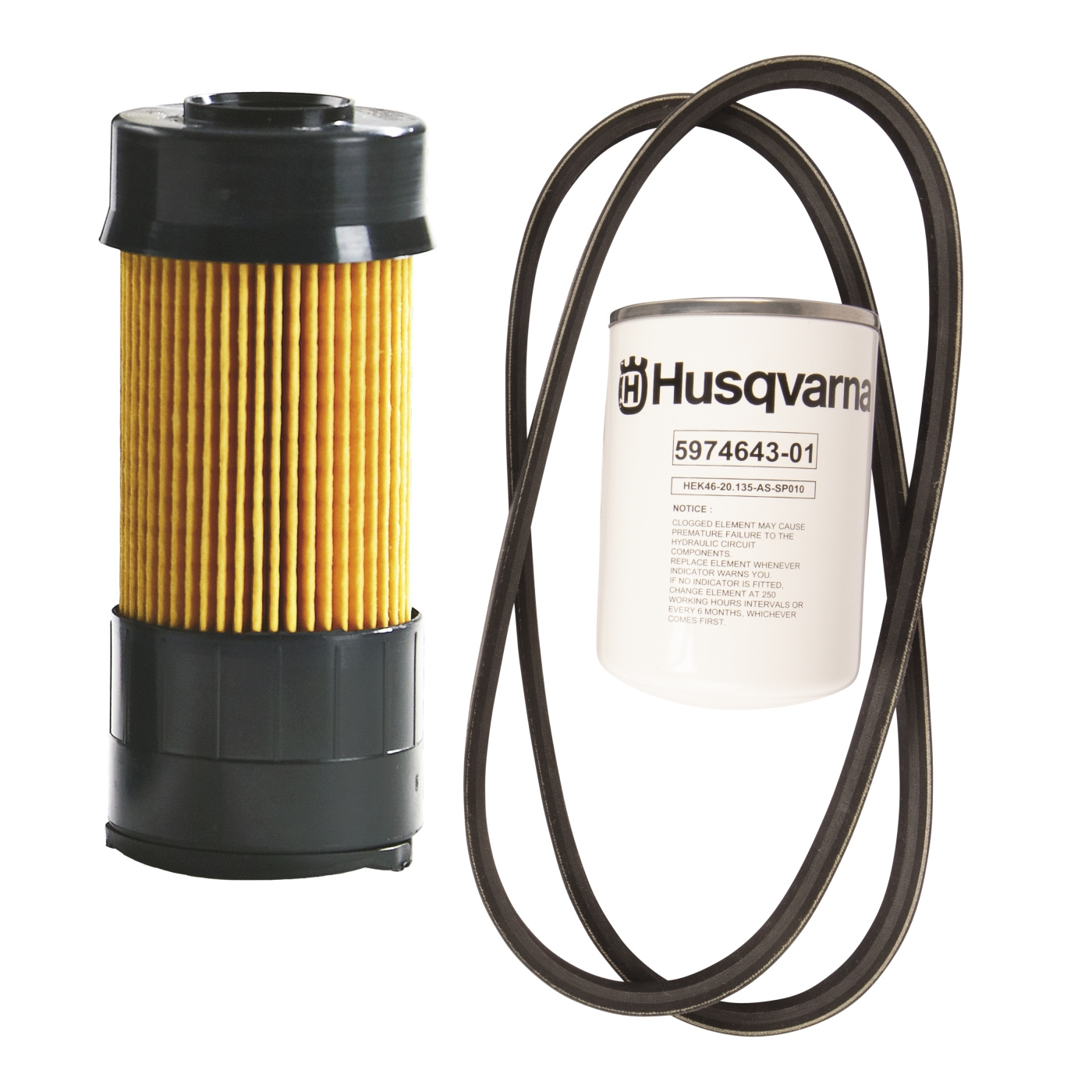 Husqvarna maintenance kit for wheeled equipment