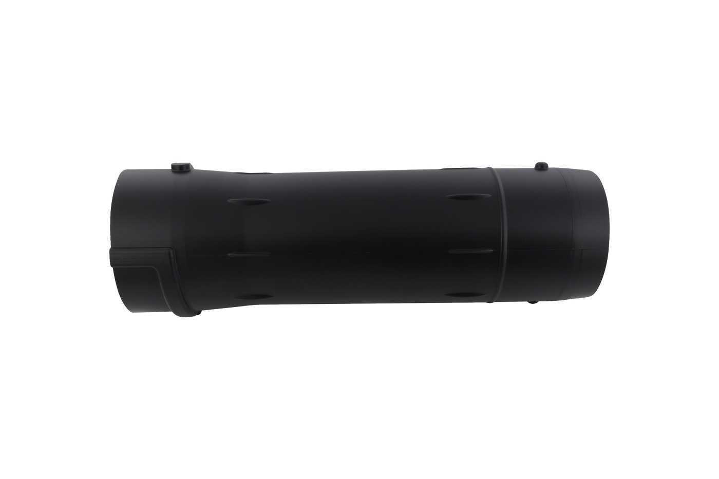 Pipe pipe, straight black
