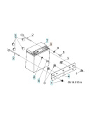 Nut Square M6 11X8.5 Zpb Nut Square M6 11X8.5 Zpb
